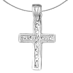 14K or 18K Gold Latin Cross Pendant