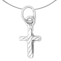 14K or 18K Gold Latin Cross Pendant