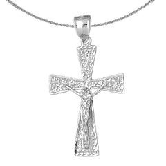 10K, 14K or 18K Gold Teutonic Crucifix Pendant