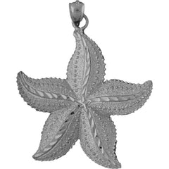 10K, 14K or 18K Gold Starfish Pendant