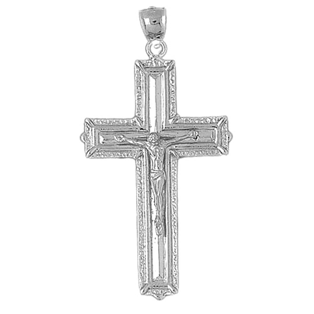 10K, 14K or 18K Gold Latin Crucifix Pendant