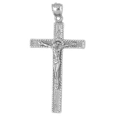 10K, 14K or 18K Gold Latin Crucifix Pendant