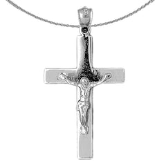 10K, 14K or 18K Gold Latin Crucifix Pendant