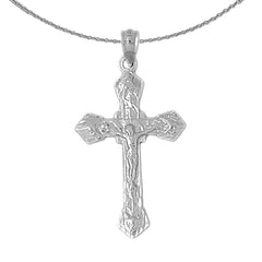 10K, 14K or 18K Gold Passion Crucifix Pendant