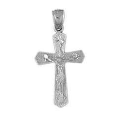 10K, 14K or 18K Gold Passion Crucifix Pendant