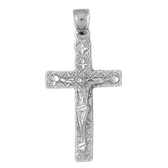 10K, 14K or 18K Gold Latin Crucifix Pendant