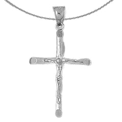 10K, 14K or 18K Gold Latin Crucifix Pendant