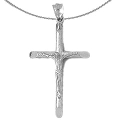 10K, 14K or 18K Gold Latin Crucifix Pendant