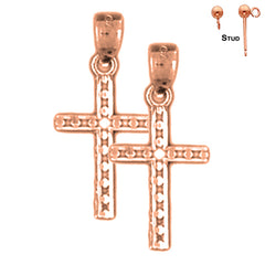 Pendientes Jesús Corpus de Oro de 14K o 18K