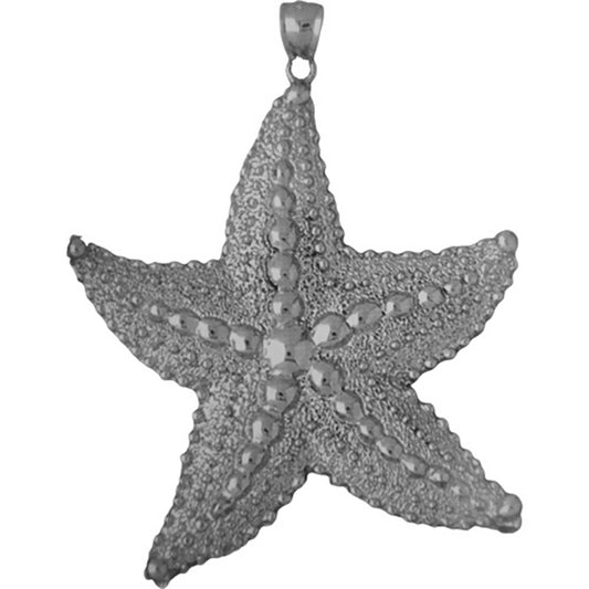 10K, 14K or 18K Gold Starfish Pendant