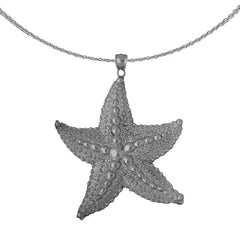 10K, 14K or 18K Gold Starfish Pendant