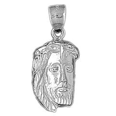 10K, 14K or 18K Gold Jesus Face Pendant