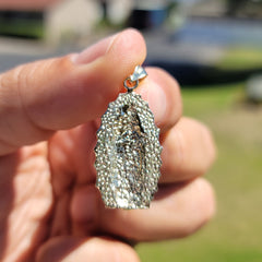 10K, 14K or 18K Gold Our Lady Guadalupe Pendant