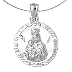 Colgante Nuestra Señora Guadalupe de Oro de 10K, 14K o 18K