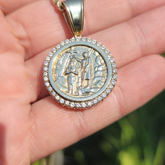 10K, 14K or 18K Gold Saint John Pendant