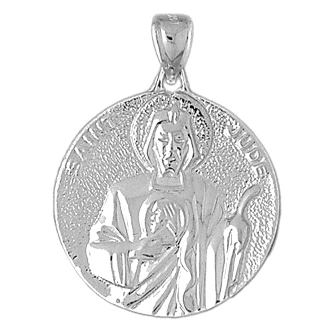 10K, 14K or 18K Gold Saint Jude Pendant