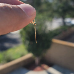 14K or 18K Gold Jerusalem Cross Pendant