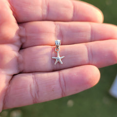 14K or 18K Gold Starfish Pendant