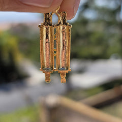 Jüdische Thorarolle aus Gold 10 K, 14 K oder 18 K mit Sternanhänger
