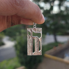 10K, 14K or 18K Gold Jewish Chai Pendant