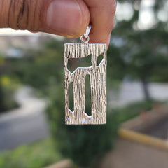 10K, 14K or 18K Gold Jewish Chai Pendant