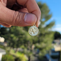 10K, 14K or 18K Gold Star of David Pendant