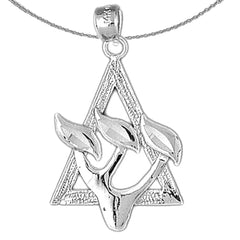 10K, 14K or 18K Gold Star of David Pendant