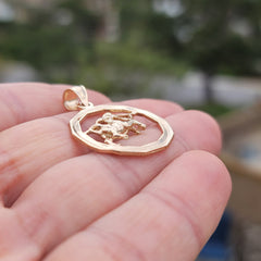 10K, 14K or 18K Gold Zodiac - Sagittarius Pendant