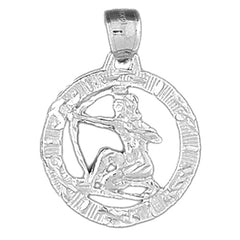 10K, 14K or 18K Gold Zodiac - Sagittarius Pendant