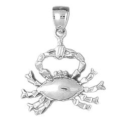 10K, 14K or 18K Gold Zodiac - Cancer Pendant