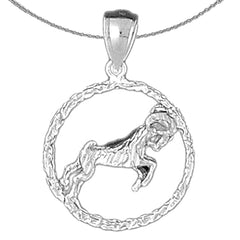 10K, 14K or 18K Gold Zodiac - Aries Pendant