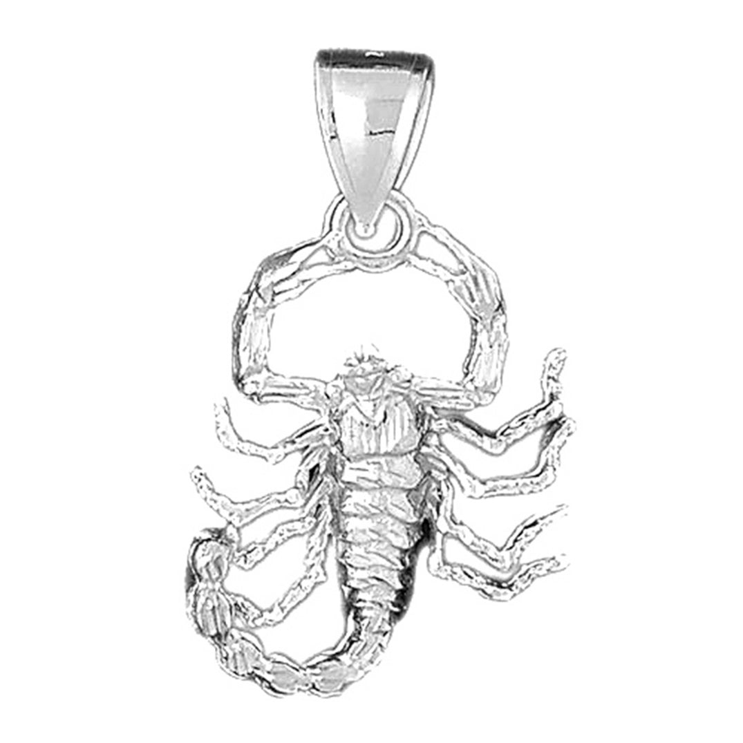 10K, 14K or 18K Gold Zodiac - Scorpio Pendant