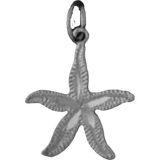 14K or 18K Gold Starfish Pendant