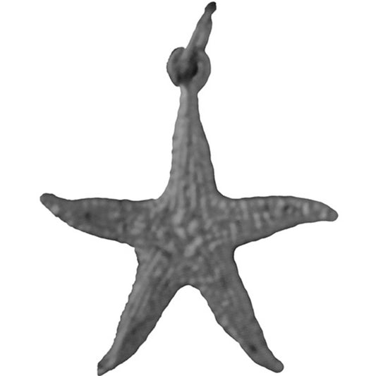 14K or 18K Gold Starfish Pendant