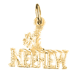 14K or 18K Gold #1 Nephew Pendant