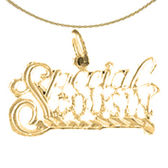 14K or 18K Gold Special Cousin Pendant
