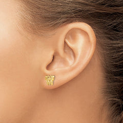 14K Yellow Gold Madi K Butterfly Earrings