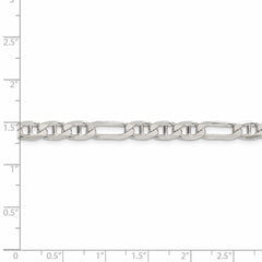 Sterling Silver 5.5mm Figaro Anchor Chain
