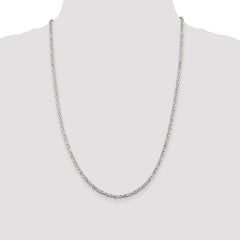 Sterling Silver 2.5mm Byzantine Chain