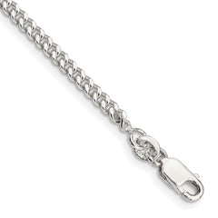 Sterling Silver 3mm Curb Chain