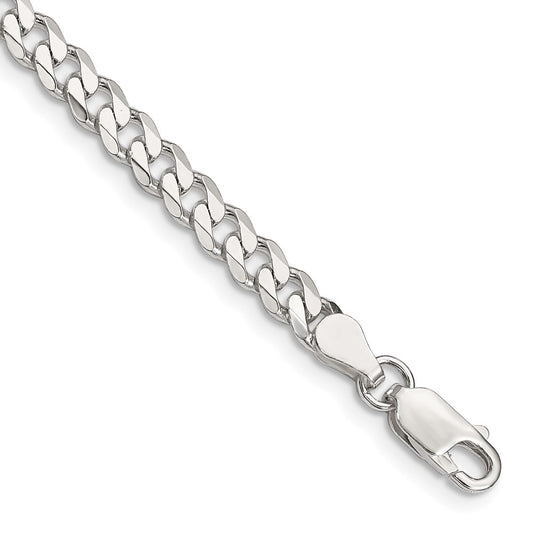 Sterling Silver 4.5mm Curb Chain