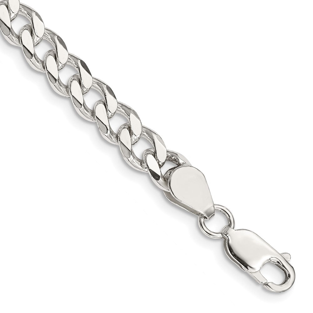 Sterling Silver 7mm Curb Chain