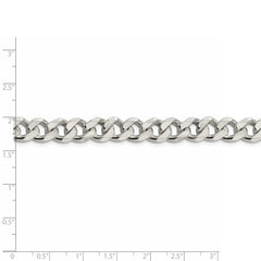 Sterling Silver 9mm Curb Chain