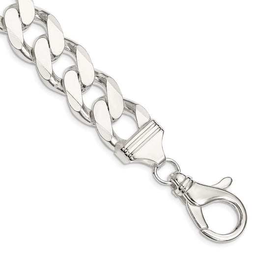 Sterling Silver 16.2mm Curb Chain