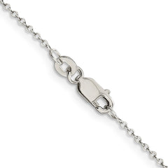 Sterling Silver 1mm Cable Chain