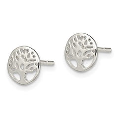 Sterling Silver Tree Post Earrings