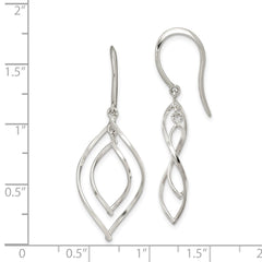 Sterling Silver Fancy Dangle Earrings