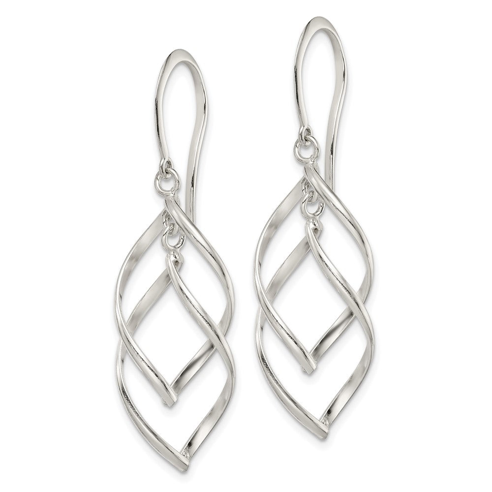 Sterling Silver Fancy Dangle Earrings