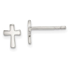 Sterling Silver Cross Earrings