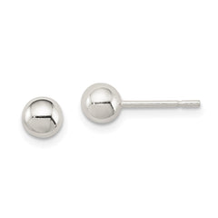 Sterling Silver 5mm Ball Earrings